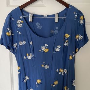Old Navy - Floral Dress half sleeve